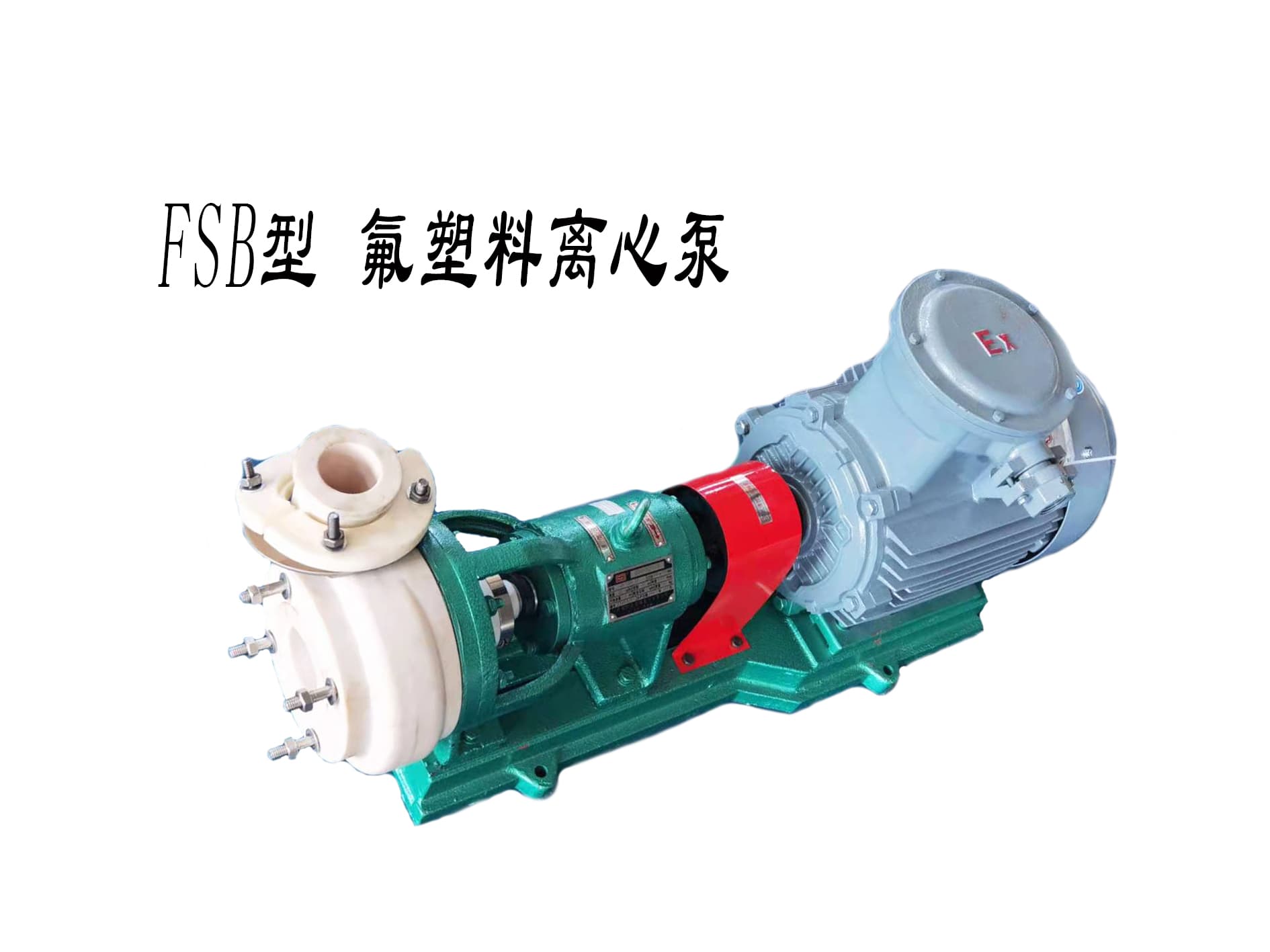 Fluorine Plastic Centrifugal Pump Model FSB & FSB (D)